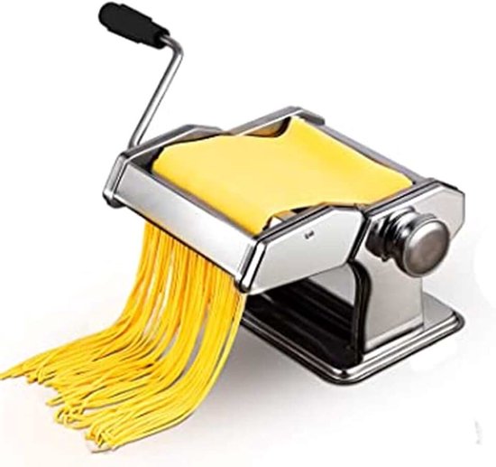 Machine Huishoudelijke Handleiding Rvs Noedel Druk Dubbele Mes Split Noedelpers Dubbele Mes Volledige Machine voor Spaghetti.