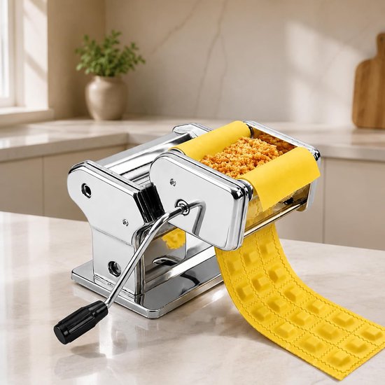 Machine Roestvrijstaal Deegsnijder Handmatig Pasta Zelfgemaakt
