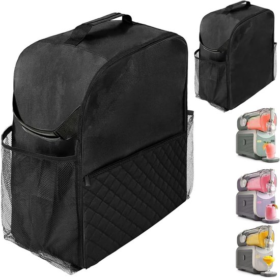 machine tas voor Ninja SLUSHi XL FS601EU 3.7L, 53 x 47 x 23 cm | Draagtas voor Ninja Slush Machine XL Stofbescherming Lichtgewicht Opvouwbare Bag Opbergtas voor Ninja Slush Accessoires