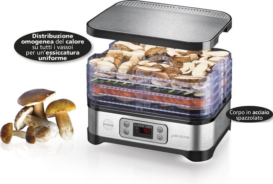Macom Superdry Zwart, Roestvrijstaal 450 W van Macom