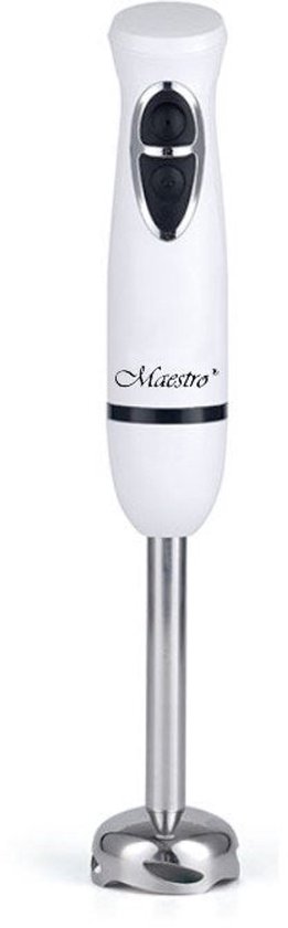 Maestro MR-510 - Staafmixer - 300W - 2 Snelheden - Compact ontwerp van Merkloos