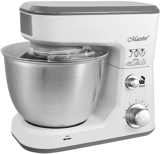 Maestro MR-560 - Keukenmixer - 500W - 6 snelheden - 4L kom van Merkloos