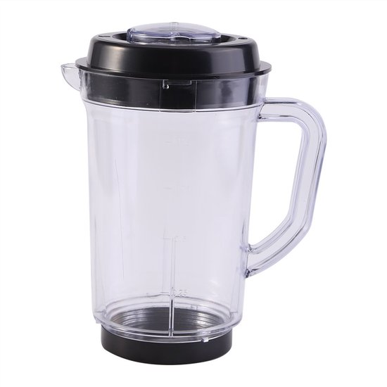 Magic Blender Magic Pitcher PC Juicer Blender Pitcher Vervangende plastic bekerhouder van 1000 ml voor water en melk. van Magic Blender