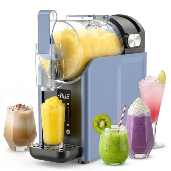 MAGICFOX IJsmachines-Slushmachine met Rapid Chill-Technologie - Zelfreinigend - 2,5 Liter-voor Slush, Frappé en Milkshakes-Geen ijsblokjes nodig van Merkloos