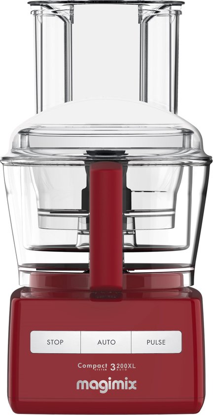 Magimix CS 3200 XL - Foodprocessor - Keukenmachine - Rood van Magimix