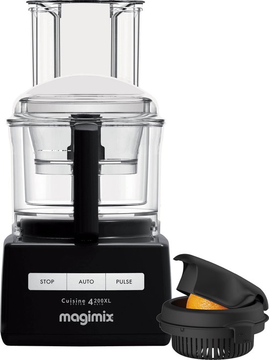 Magimix CS 4200 XL - Foodprocessor - Keukenmachine - Zwart - Citruspers van Magimix
