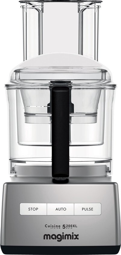 Magimix CS 5200 XL Foodprocessor - Keukenmachine - Mat Chroom van Merkloos