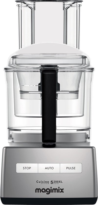 Magimix CS 5200 XL Foodprocessor - Mat Chroom van Merkloos