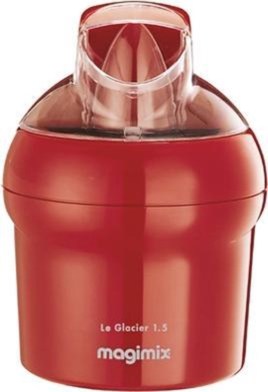 Magimix Le Glacier 1,5L - IJsmachine - Rood van Magimix
