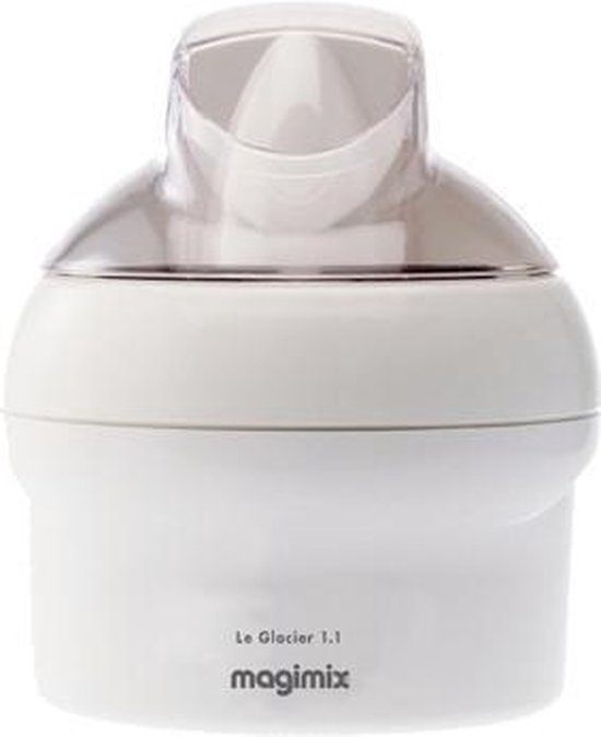 Magimix Le Glacier - IJsmachine - Wit - 1.1 Liter van Magimix