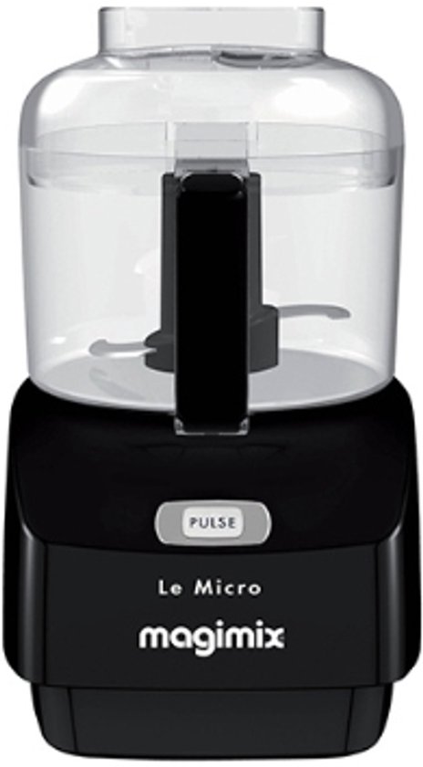 Magimix Micro - Hakmolen - Kruiden - Pesto - Mayonaise - Dressing - Sauzen - Zwart