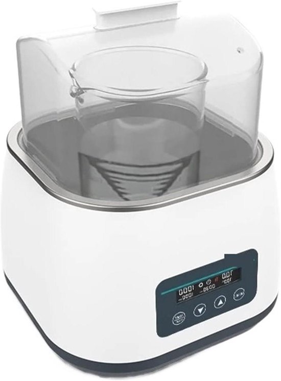 Magneetroerder Digitaal - Laboratorium Mixer - Nauwkeurig Mengen - Thermostaatregeling - Compact Ontwerp - Zilver