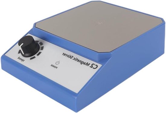 Magneetroerder - Magneetmixer Roerder - Vloeistoffen Mengen - Stabiele Metalen Plaat - 2000 ml - Grijs