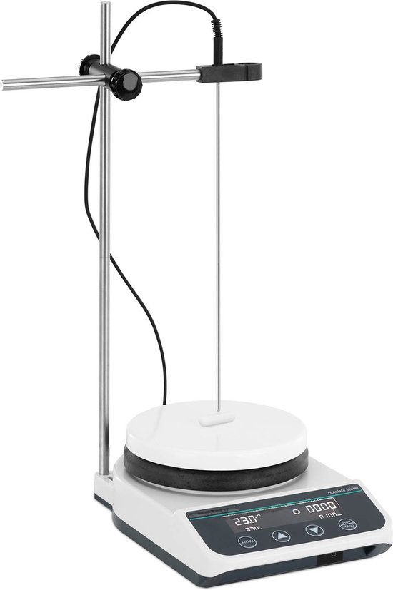 Magneetroerder met verwarmingsplaat - 2 L - 50 - 1500 rpm - Steinberg Systems van Merkloos