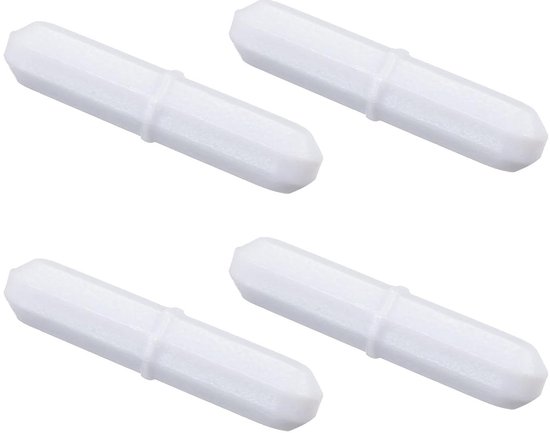 Magneetroerders - Mixer Roerstaaf - Laboratorium Werk - PTFE-coating - 40 mm - Wit