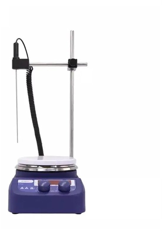 Magnetische Roerder - Digitale Mixer - Laboratorium Mengen - Precisie Controle - 3L Capaciteit - Zilver