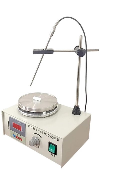 Magnetische Roerder - Hete Plaat Mixer - Vloeistoffen Mengen - Hoge Viscositeit Menging - 2400 RPM - Wit