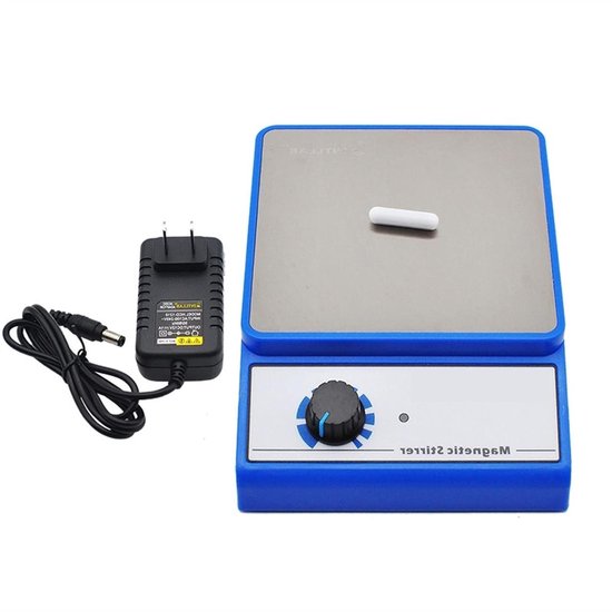 Magnetische Roerder - Lab Mixer - Vloeistoffen Mengen - Grote Capaciteit - 3000 ml - Zilver