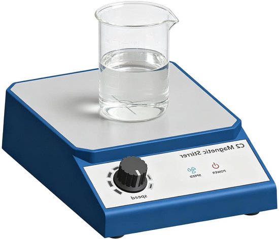 Magnetische Roerder - Laboratoriummixer Analoog - Vloeistoffen Mengen - Compact en Stil - 2 liter - Blauw
