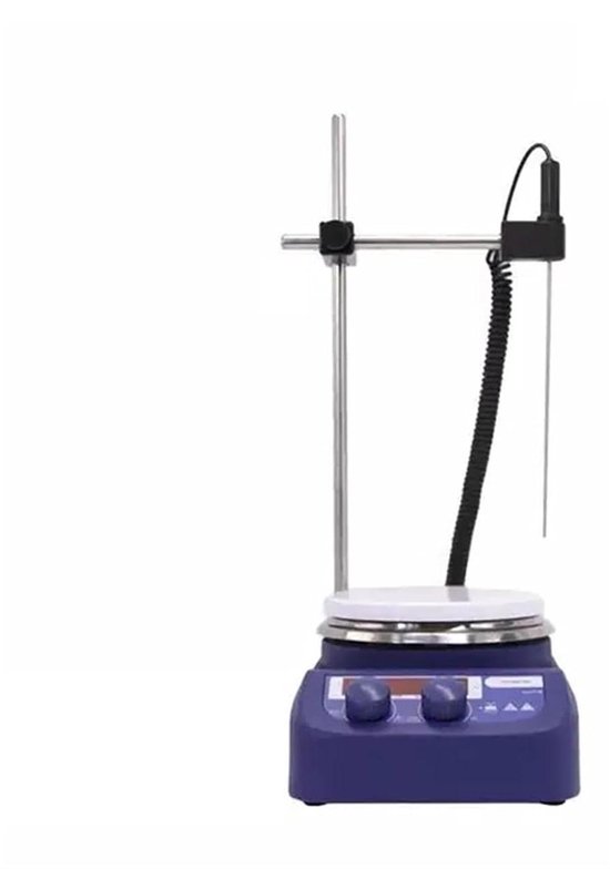 Magnetische Roerder - Magnetische mixer - Laboratorium roeren - Keramische coating - 3L - Zilver
