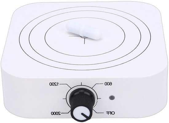 Magnetische Roerder - Mini Roerplaat - Vloeistoffen Mengen - Compact Ontwerp - 1 Liter Capaciteit - Wit