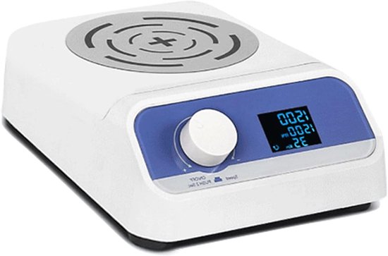 Magnetische Roerder - Roerapparaat LCD - Vloeistoffen Mengen - Gecoate Plaat - 5000 ml - Wit