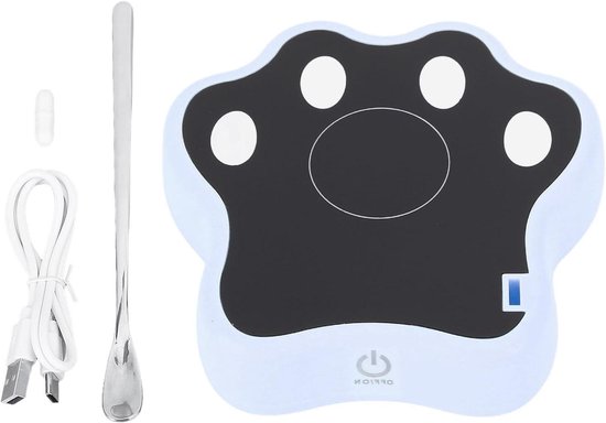 Magnetische Roerder - Roerdermixer Basisplaat - Dranken Mengen - Laag Geluid Trilling - 15 x 15 x 5 cm - Wit