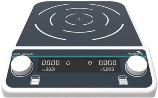 Magnetische Roerder - Roerplaat Mixer - Vloeistoffen Mengen - Dubbele Richting Roeren - Tot 50L - Wit