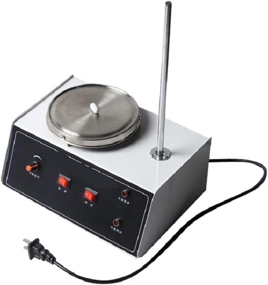 Magnetische Roerder - Verwarmer Agitator - Laboratorium Werk - Stabiele Temperatuurregeling - 24x17x14cm - Wit