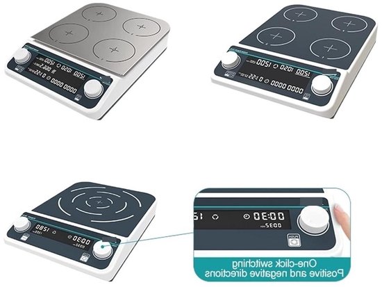 Magnetische Roerder - Verwarmingsplaat Mixer - Laboratorium Experimenten - Multipositie Loop Synchroon - 32 x 23 x 7 cm - null