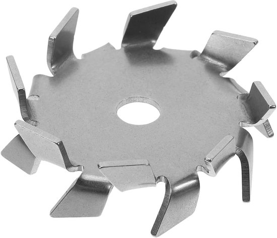Magnetische Roerplaat - Roerblad Roerpeddel - Laboratorium Experimenten - Roestvrij Staal - 5 x 5 x 1.5 cm - Zilver