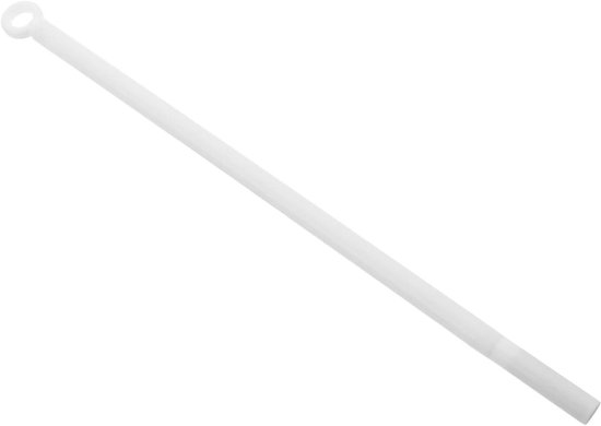 Magnetische Roerstaaf - Laboratorium Roerder - Vloeistoffen Mengen - Chemisch Bestendig PTFE - 30 cm - Wit