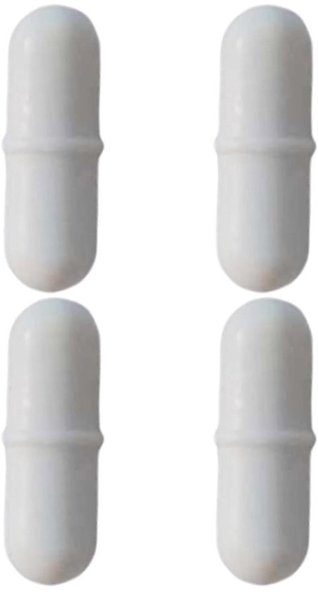 Magnetische Roerstaaf - Roerstaaf Mixstaaf - Laboratorium Mengen - Hoge Rotatiestabiliteit - 28 mm - Wit