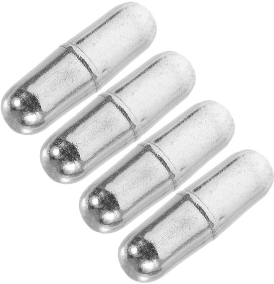 Magnetische Roerstaven - Roerstaafjes Mixers - Dranken Mengen - Stabiele Rotatie - 2.35 cm - Zilver