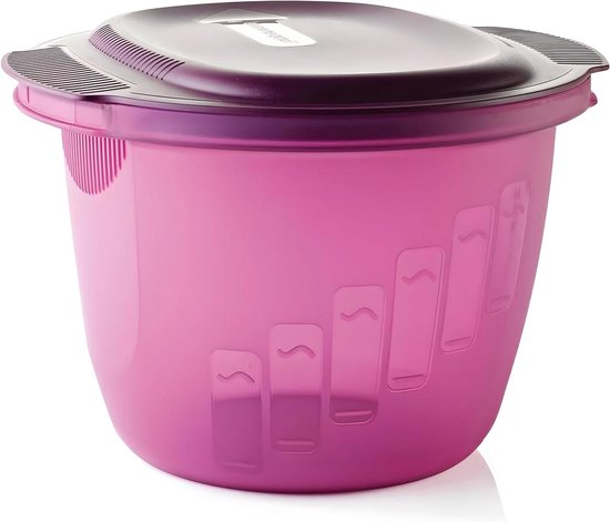 Magnetron Pasta Maker - Pastamaker Rond - Snel Pasta Maken - Vaatwasmachinebestendig - 3 Liter - Paars van Merkloos