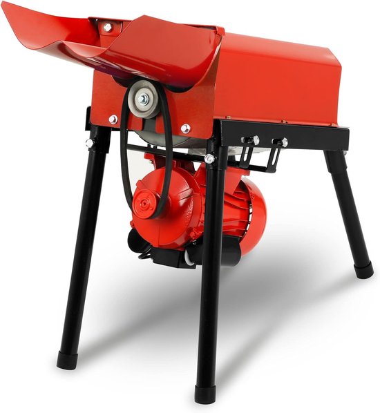 Maïsontpitter Elektrisch - Maïs Egreneermachine - Snel Maïs Verwerken - Automatische Korrelscheiding - 65x28x63 cm - Rood van Merkloos