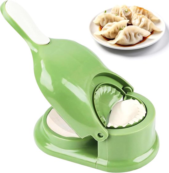 Maker, 2-in-1 knoedelmachine, knoedelvorm, doe-het-zelf knoedelvormer, artefact voor het maken van knoedels, voor keuken, restaurant, school, hotel