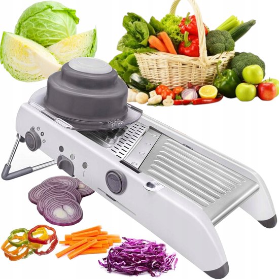 Mandoline Groentesnijder met Stellbare Dikte - Keukenmachine