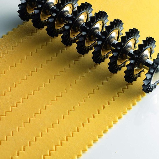 Marcato Multipast Pasta Bike Deegsnijder met een zigzagsnede - Transparant van Marcato
