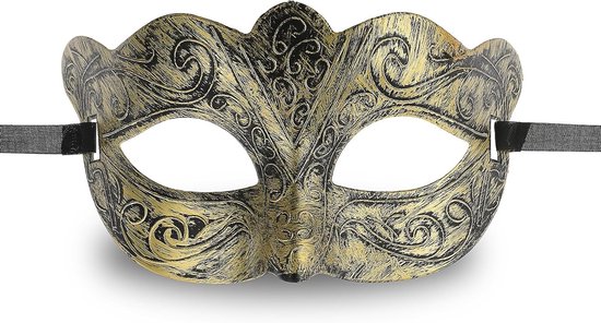 Masquerade Masker voor Mannen - Venetiaans Feestmasker voor Halloween, Carnaval en Cosplay Accessoire