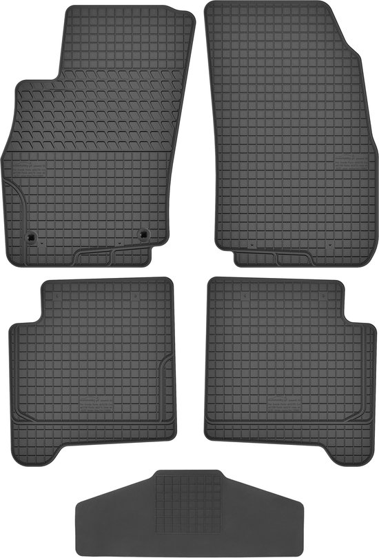 Max-Dywanik Motohobby - Fiat Punto III - Gemaakt op maat - Rubberen Matten - Versterkte Randen van Merkloos