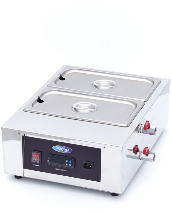 Maxima Chocoladesmelter 2 x 1/3 GN 10 cm