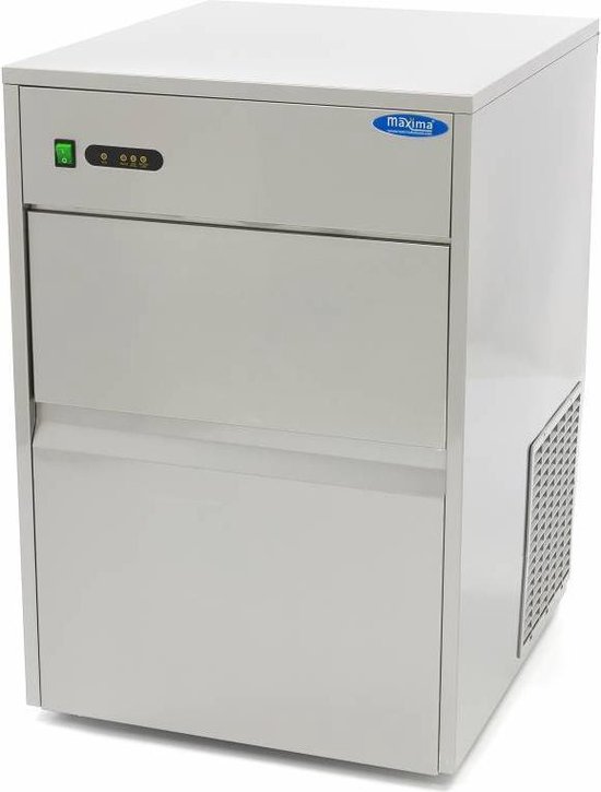 Maxima Ijsblokjesmachine 28 Kg/Dag Holle Ijsblokjes Luchtgekoeld van Maxima