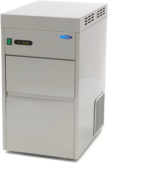 Maxima Schilferijsmachine 50 Kg/24 u Crushed ice Luchtgekoeld IJsblokjesmachine van Merkloos