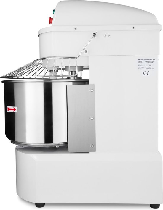 Maxima Spiraalkneder 60 L 38 Kg Deeg 2 Snelheden 400V van Maxima