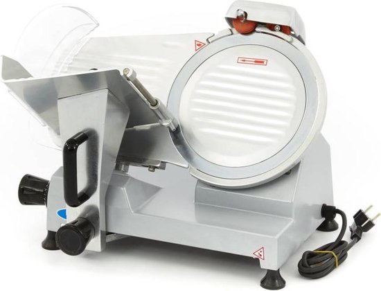 Maxima Vleessnijmachine Ø 25 cm Mes - Vleeswaren Snijden - Professioneel - Horeca Vlees Snijder - RVS van Maxima