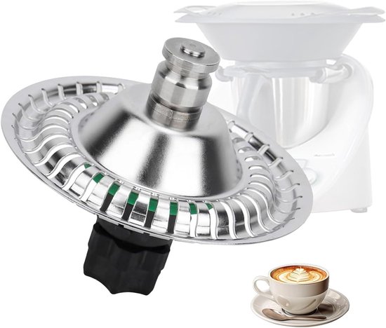 Melkschuimer Accessoire voor Thermomixer, Perfect voor Koffie, Cappuccino en Latte, Ideaal voor Thuis en Koffiehuizen van Merkloos