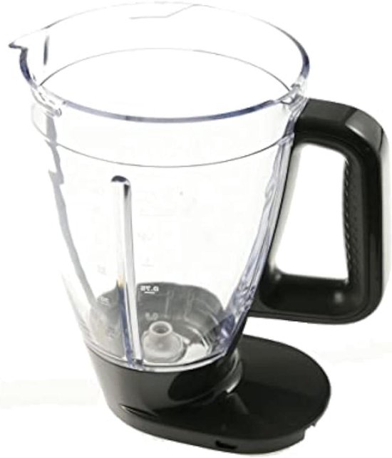 Mengkom Keukenmachine - Reservekom Blender - Onderdeel Vervangen - Origineel Moulinex Onderdeel - 2 Liter - Transparant