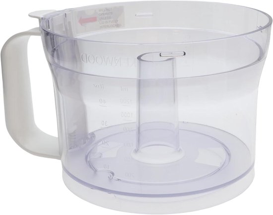 Mengkom Keukenmachine - Reserveonderdeel Accessoire - Bereiden van Ingrediënten - Perfecte Pasvorm - 18 x 23 x 13 cm - Transparant van Merkloos