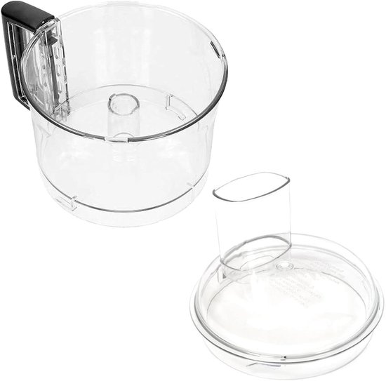 Mengkom met deksel - Reservekom Keukenmachine - Koken en Bakken - Premium Kwaliteit Vervanging - 4200/4200XL Serie - Transparant